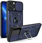 Hybrid Armor Camshield telefoni &uuml;mbris iPhone 13 Pro Max sinine (kaamera kaitsega)