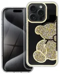 TEDDY BEAR telefoni &uuml;mbris iPhone 16 Pro kuldne