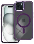 Color Edge Mag telefoni &uuml;mbris MagSafe toega iPhone 15 lilla