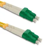 Qoltec Kiudoptiline patchcord LC/APC - LC/APC | &Uuml;herealine | 9/125 | G652D | Duplex | 2m