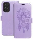 MEZZO dreamcatcher raamatut&uuml;&uuml;pi telefoni &uuml;mbris Samsung Galaxy A53 5G (A536) lilla