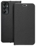 LUNA Book Carbon raamatut&uuml;&uuml;pi telefoni &uuml;mbris Samsung Galaxy A05s (A057) must