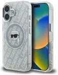 Karl Lagerfeld IML Karl Head Logo telefoni &uuml;mbris MagSafe toega iPhone 16 hall