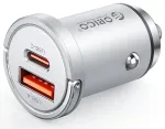 Orico MiniRing Pro autolaadija | 45W | PD, QC, PPS | USB-A, USB-C | hall