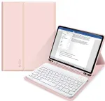Tech-Protect SC Pen + Keyboard &uuml;mbris klaviatuuriga iPad 10.9" A14 (2022) roosa