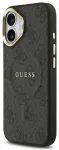 Guess PU Leather phone case with MagSafe support for iPhone 17 black