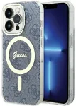 Guess GUHMP15LH4STB iPhone 15 Pro 6.1" sinine hardcase IML 4G MagSafe kaitse&uuml;mbris