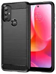 Carbon Case Flexible case cover Motorola Moto G Power 2022 black