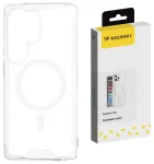 Wozinsky Clear Corner telefoni &uuml;mbris MagSafe toega Samsung Galaxy S25 (S931) l&auml;bipaistev