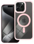 Color Edge Mag telefoni &uuml;mbris MagSafe toega iPhone 15 Pro Max roosa