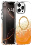 Epoxy Mag telefoni &uuml;mbris MagSafe toega iPhone 16 Pro Max oranž