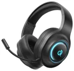QCY V200 Pro juhtmega m&auml;nguripeakomplekt 7.1 heli ja eemaldatava mikrofoniga &ndash; must