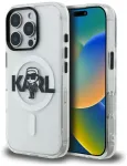 Karl Lagerfeld IML Karl Sketch Logo telefoni &uuml;mbris MagSafe toega iPhone 16 Pro Max l&auml;bipaistev