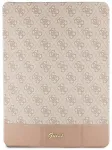 Guess GUFCP12PS4SGP iPad Pro 12.9" roosa 4G Stripe Allover tahvelarvuti &uuml;mbris