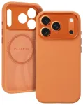 Liavec Silk Shield telefoni &uuml;mbris MagSafe toega iPhone 17 Pro Max oranž