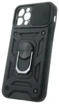 Defender Slide telefoni &uuml;mbris alusega iPhone 12 | iPhone 12 Pro must (kaamera kaitsega)