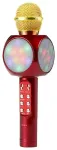Riff WS-1816 16W karaoke BT mikrofon LED-iga 360 Red