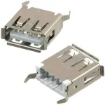 USB-pistik (G) korpuses vertikaalse 4 kontaktiga