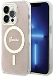 Guess GUHMP15LH4STP iPhone 15 Pro 6.1" roosa hardcase IML 4G MagSafe kaitse&uuml;mbris