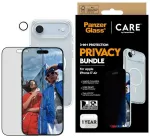 Zestaw ochronny CARE by PanzerGlass      Flagship Privacy 3w1 Etui+Szkło Prywatyzujące+Lens do iPhon