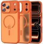 TECH-PROTECT MAGMAT telefoni&uuml;mbris MagSafe toega Apple iPhone 17 Pro jaoks, oranž