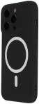 Silicon Soft telefoni &uuml;mbris MagSafe toega iPhone 15 Plus must
