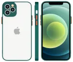 Milky Case silikoonist painduv pooll&auml;bipaistev kate Samsung Galaxy A22 4G tumeroheline