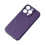 Silicone Case telefoni &uuml;mbris MagSafe toega iPhone 15 Pro lilla