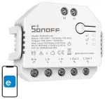 I&scaron;manus 2 kanalų Wi-Fi jungiklis su variklio valdymo funkcija Sonoff DualR3 Lite