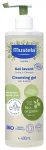 Mustela, Orgaaniline, Oliivi&otilde;li, Puhastav du&scaron;igeel, Juustele ja kehale, K&otilde;ikidele nahat&uuml;&uuml;pidele, 400 ml