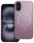 Premium Glossy Mag telefoni &uuml;mbris MagSafe toega iPhone 16 Plus lilla