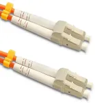 Qoltec Kiudoptiline patchcord LC/UPC - LC/UPC | Mitmerealine | 50/125 | OM2 | Duplex | 3m