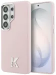 Karl Lagerfeld K Metal Logo telefoni &uuml;mbris MagSafe toega Samsung Galaxy S26 Ultra (S948) roosa