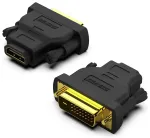 BENFEI adapter DVI kuni HDMI kahesuunaline 2 tk must