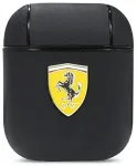 Ferrari FESA2LEBK AirPods kate must|black On Track Leather