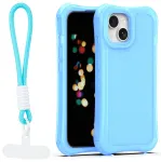Safepop telefoni &uuml;mbris rihmaga iPhone 15 sinine