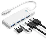 Orico PAPW4A-C3 USB jaotur 4-portiline 4x USB-A 3.0 1.8 m - Valge