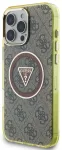 Guess IML 4G Glitter and Triangle Logo MagSafe Case iPhone 16 Pro jaoks, pruun