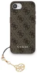 Guess 4G Charm telefoni&uuml;mbris iPhone 16 jaoks, pruun