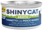 Konservtoit kassidele &ndash; Gimborn SHINYCAT TUNA WITH WHITE FISH 70g