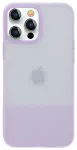 Kingxbar Plain Series silikoonist &uuml;mbris iPhone 13 Pro jaoks lilla
