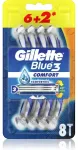 Gillette Blu3 Comfort (6 + 2 Pcs)