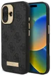 Guess GUHMP16MU4GPRK iPhone 16 Plus 6.7 tolli must hardcase 4G Logo Plate MagSafe
