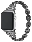 Toptel Bracelet loop nutikella rihm Apple Watch (42/44/45 mm) jaoks | roostevaba teras | must