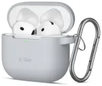 TECH-PROTECT SILICONE HOOK APPLE AIRPODS 4 CRAYON GREY