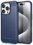 Carbon telefoni &uuml;mbris iPhone 16 Pro Max sinine