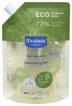 Mustela, Orgaaniline, Oliivi&otilde;li, Puhastav du&scaron;igeel, Juustele ja kehale, K&otilde;ikidele nahat&uuml;&uuml;pidele, 400 ml