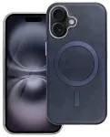 GENTLEMAN MAG COVER telefoni &uuml;mbris MagSafe toega iPhone 16 tumesinine