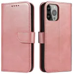 Magnet raamatut&uuml;&uuml;pi telefoni &uuml;mbris alusega Samsung Galaxy S23 Ultra (S918) roosa