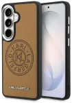 Karl Lagerfeld Perforated KL telefoni &uuml;mbris MagSafe toega Samsung Galaxy S26 (S942) pruun